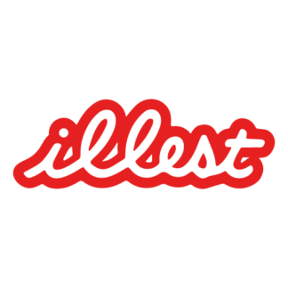 Illest Decal (Red)